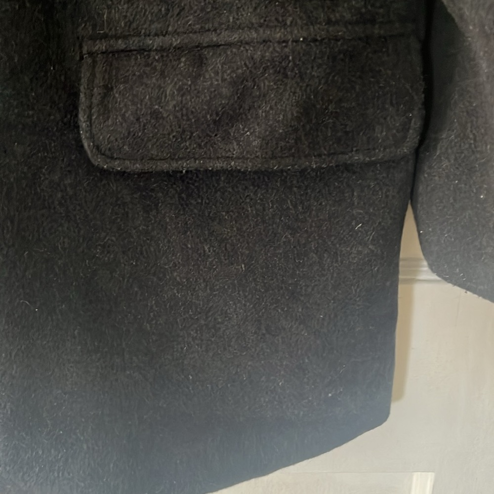 J.Crew Black Wool and Nylon Jacket (M) - Picture 3 of 4